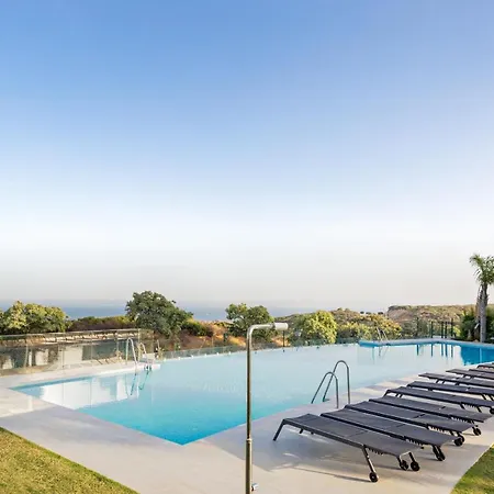 Luxury Seaview 3 Bedroom - Along Golf Course Of Finca Cortesin Apartment
